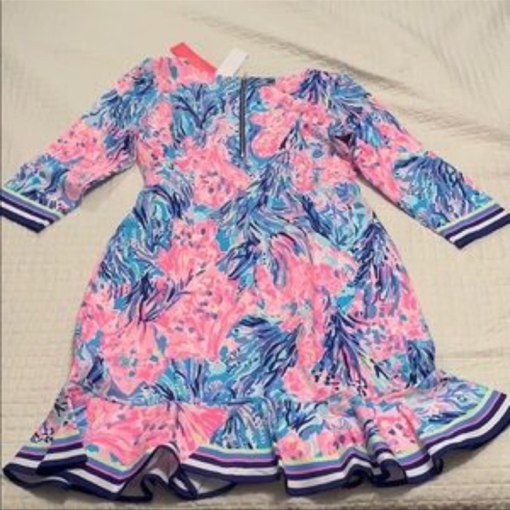 Lilly Pulitzer Reem flounce dress small new with tag retails for $198 - Picture 4 of 4